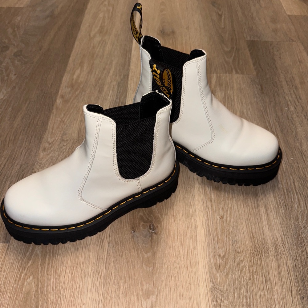 White Dr Martens NWT- Style sold out online